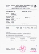 V�sledek laboratorn�ch test� Hydro Instant