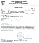 V�sledek laboratorn�ch test� - Laktofit 65 Whey Protein