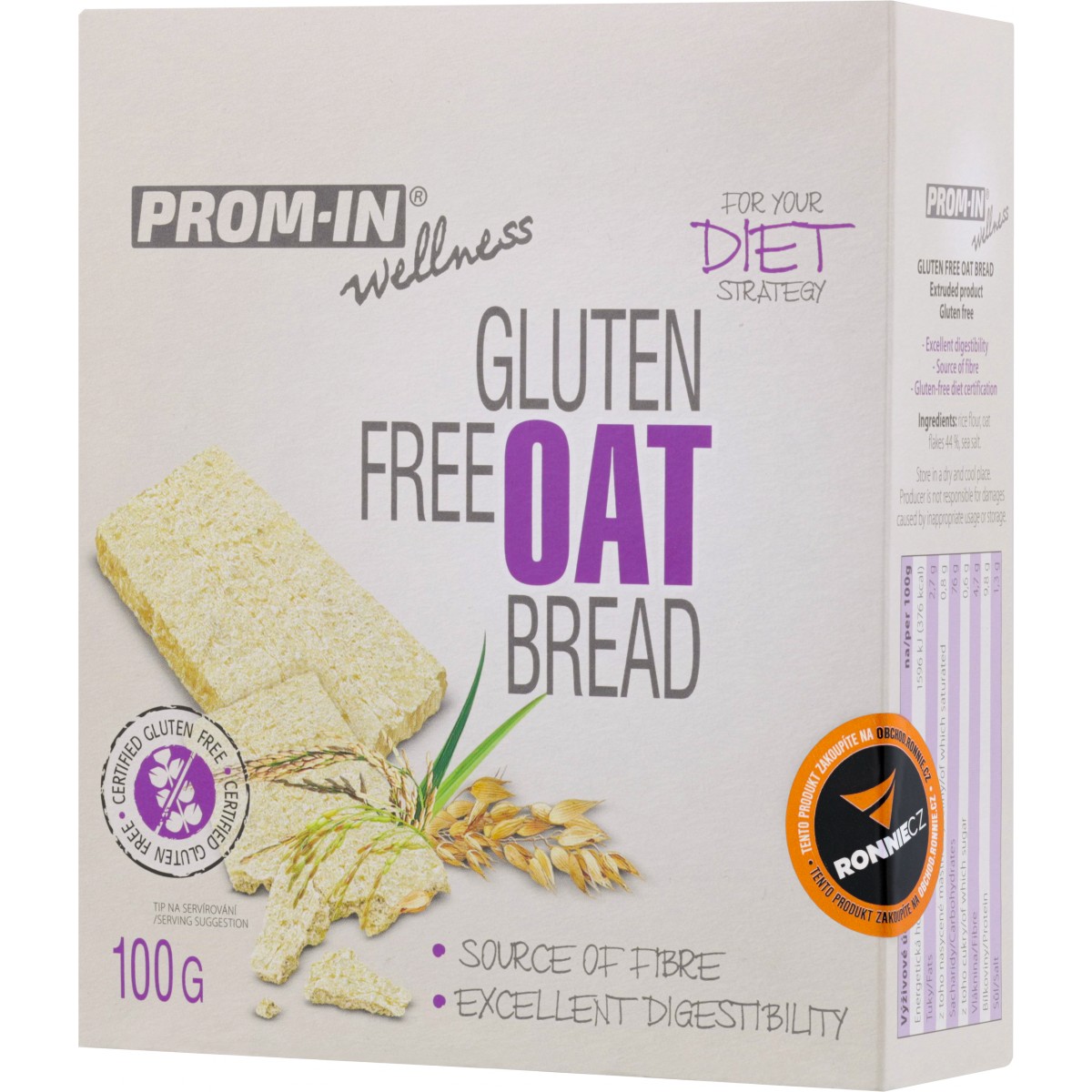 Gluten Free Oat Bread - PROM-IN