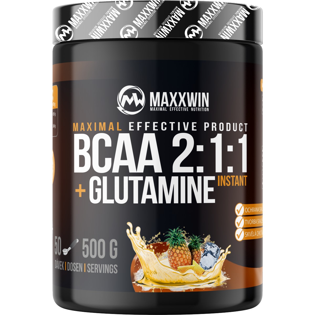 BCAA 2:1:1 + Glutamine Instant - MAXXWIN