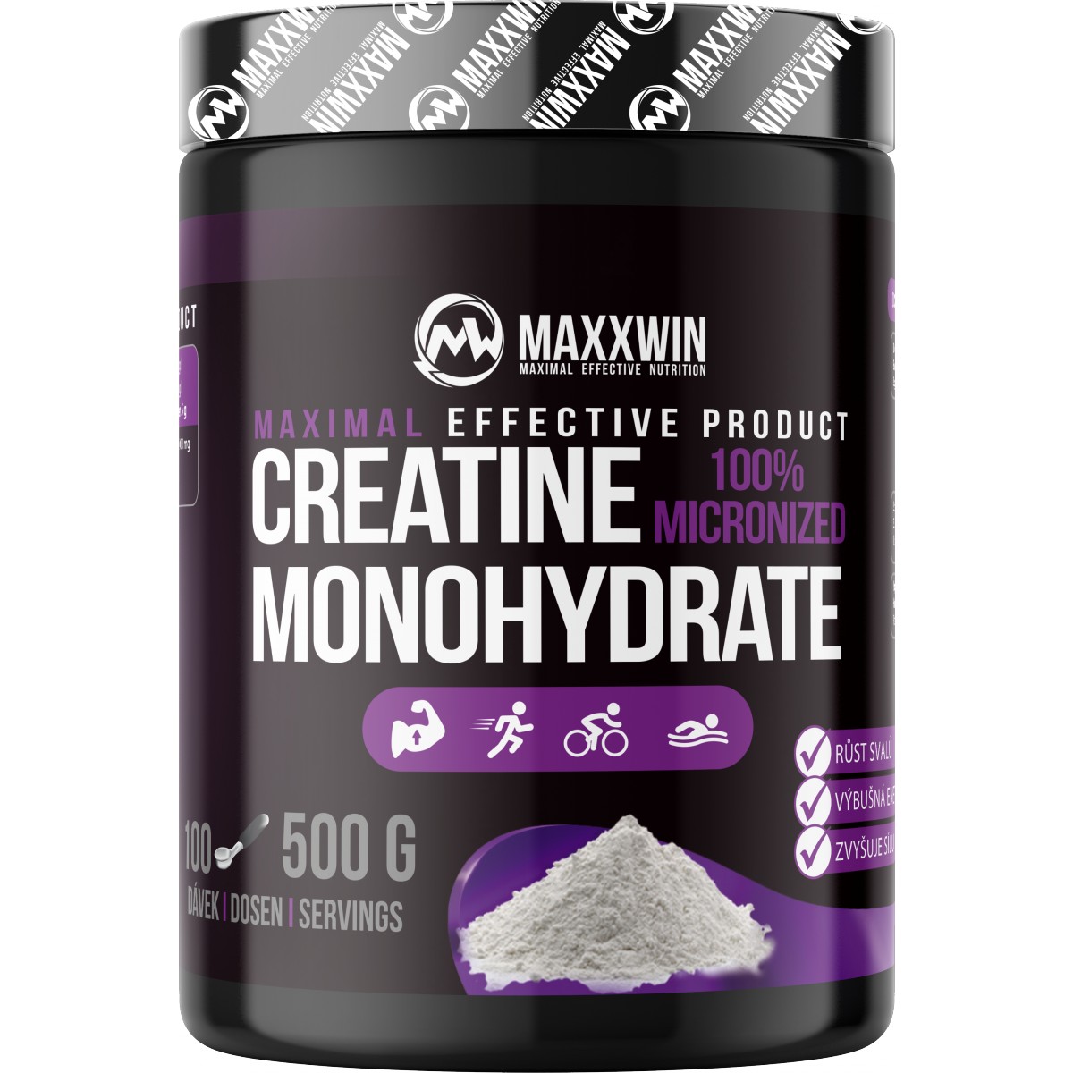 100 % Micronized Creatine Monohydrate - MAXXWIN
