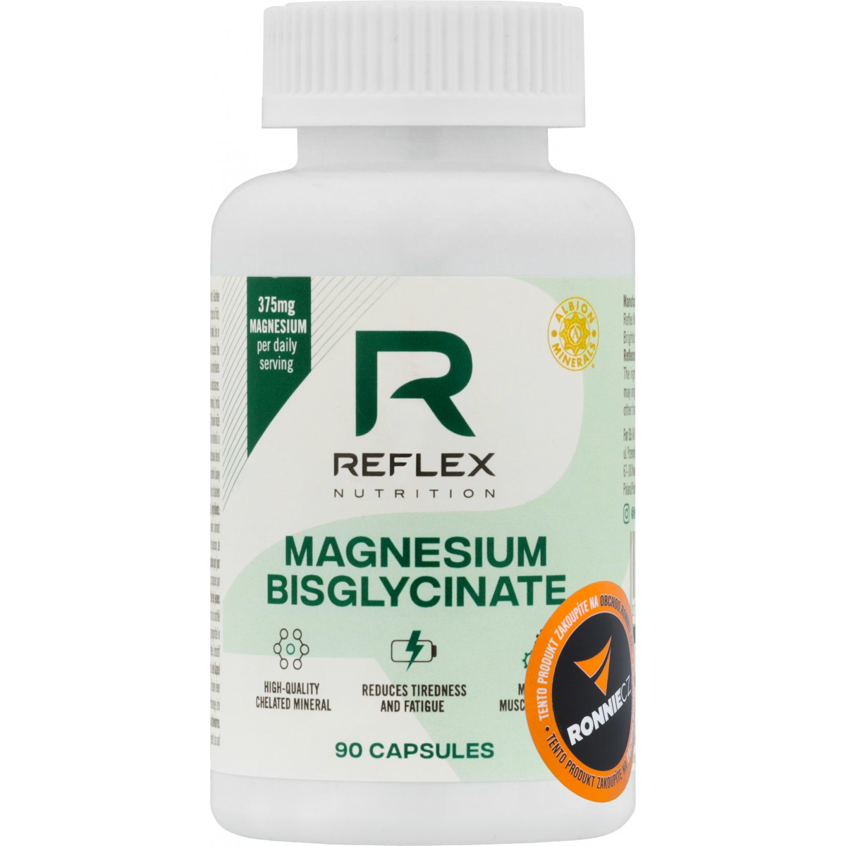 Ho���k � Magnesium Bisglycinate - Reflex Nutrition