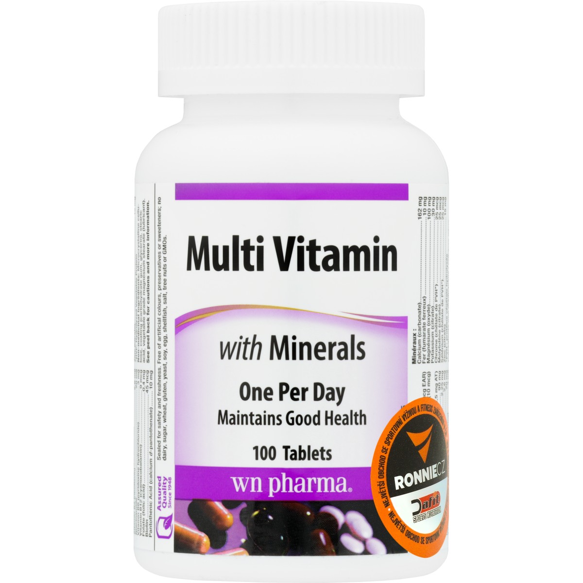 Multi Vitamin Minerals - Webber Naturals