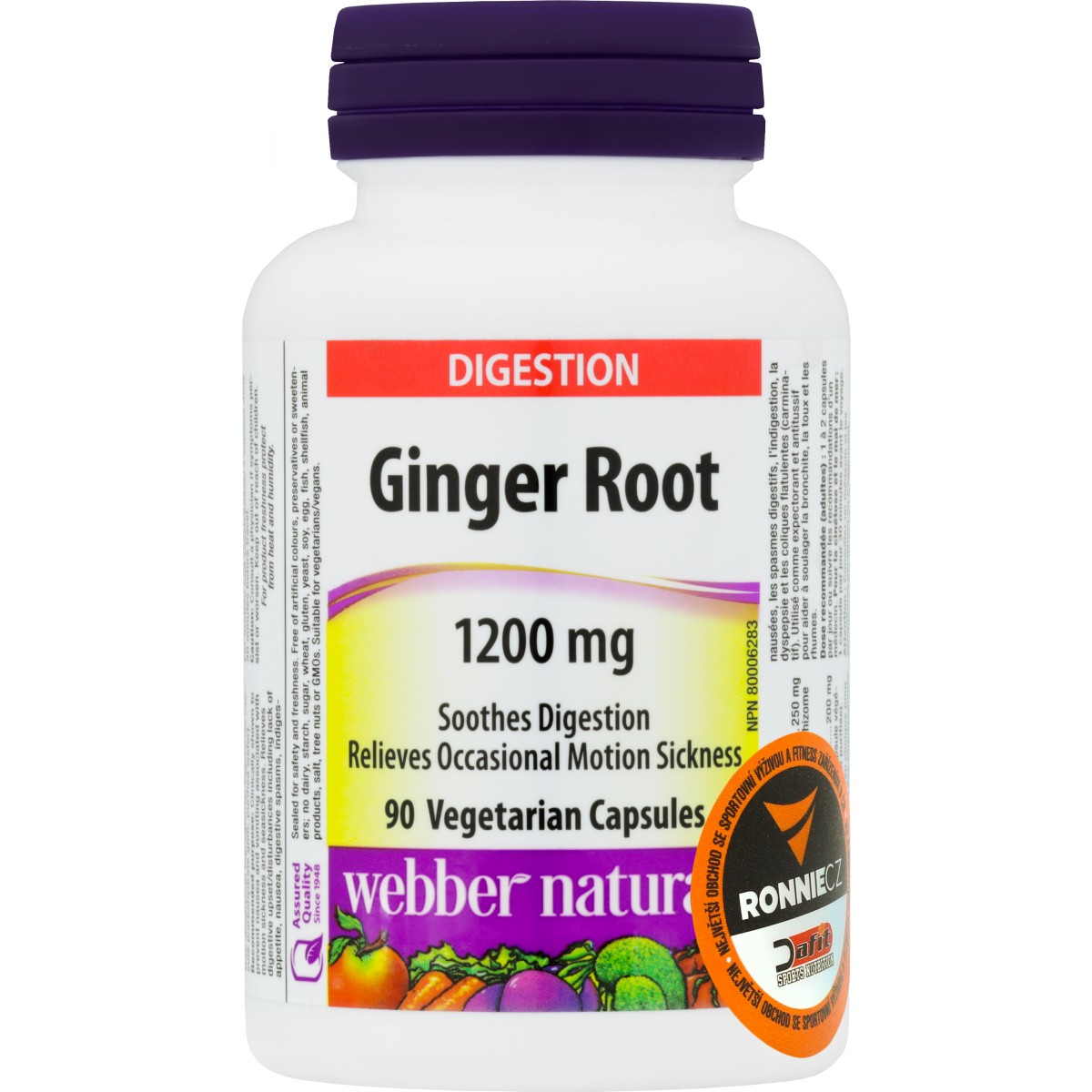 Ginger Root - Webber Naturals