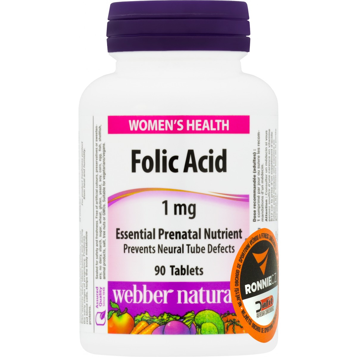 Folic Acid - Webber Naturals