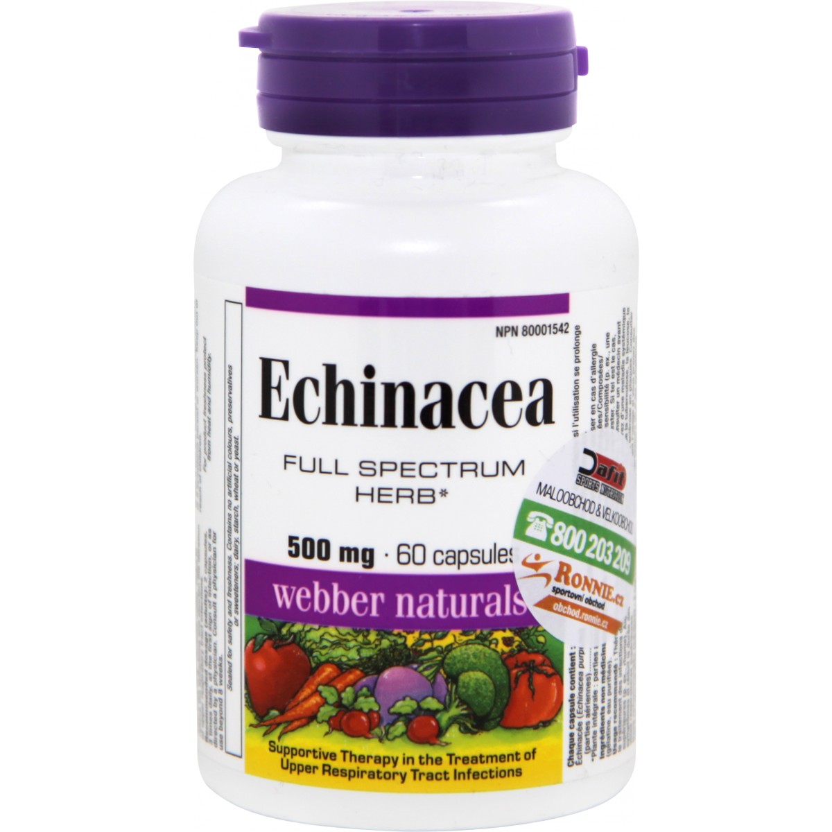 Echinacea (Full Spectrum Herb) - Webber Naturals
