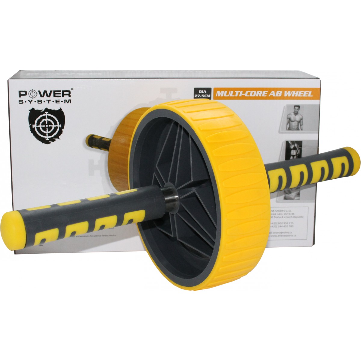 Posilovac� kole�ko Multi-Core AB Wheel - Power System