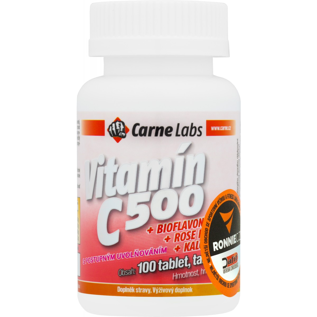 Vitam�n C 500 - Carne Labs