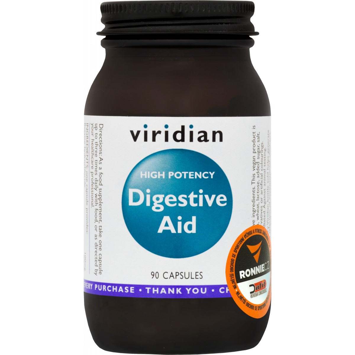 High Potency Digestive Aid - Viridian