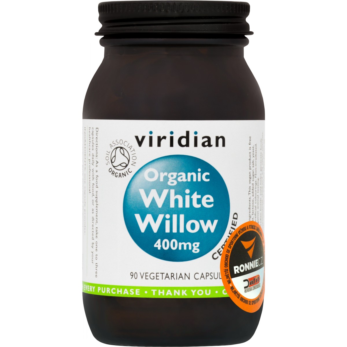 Organic White Willow 400 - Viridian