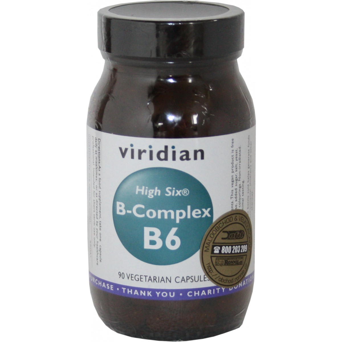 High Six B-Complex B6 - Viridian
