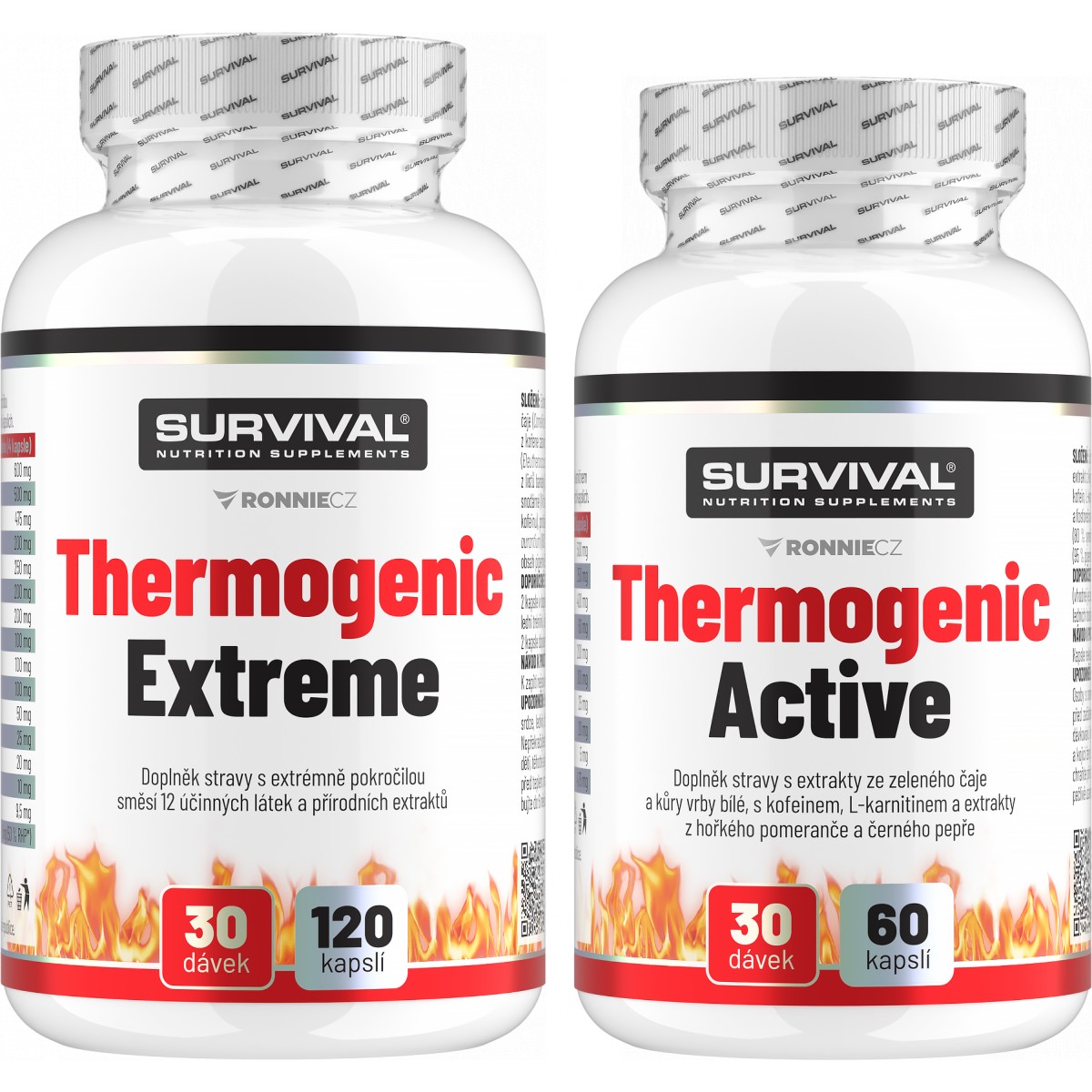 Thermogenic Extreme + Thermogenic Active ZDARMA - Survival