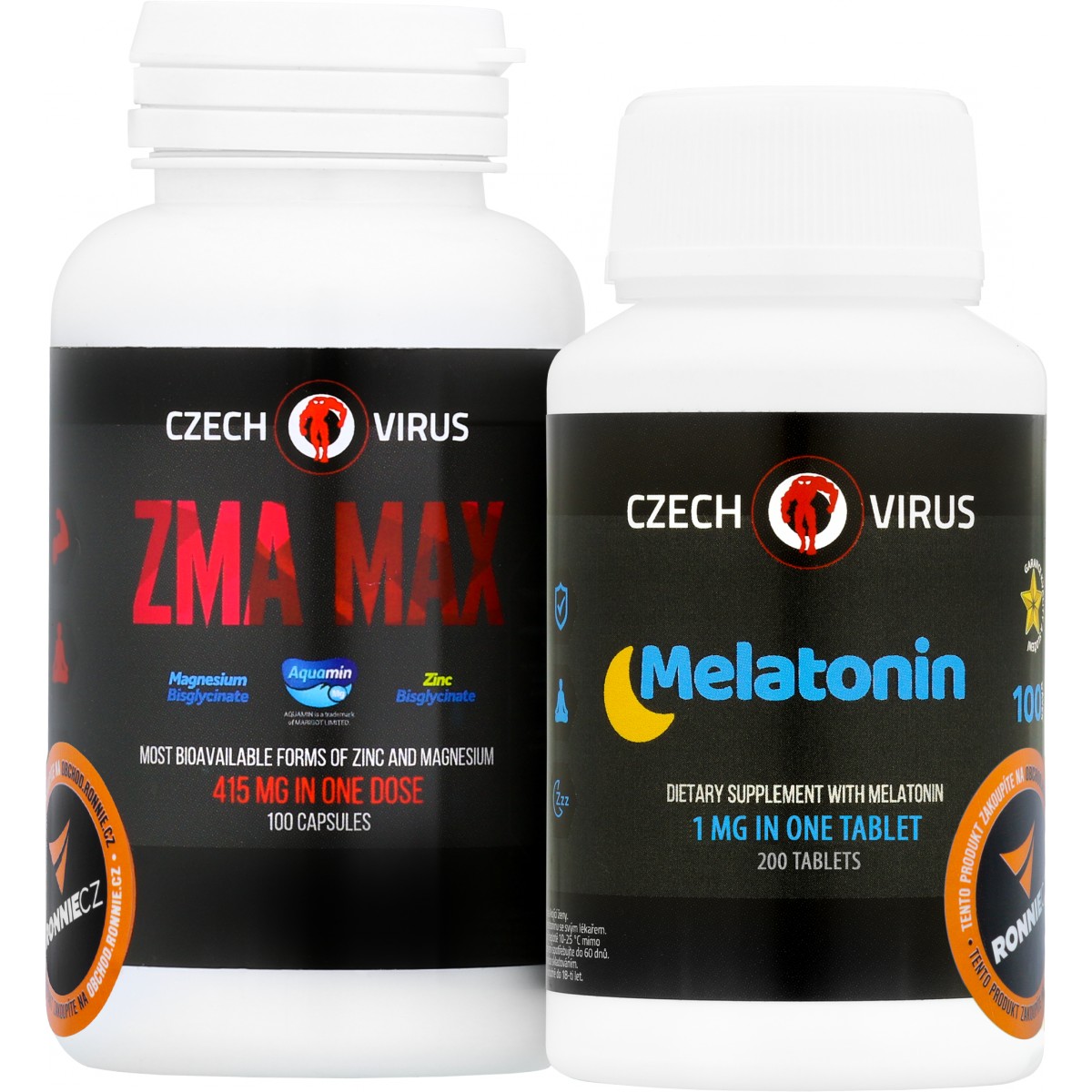 ZMA Max + Melatonin - Czech Virus