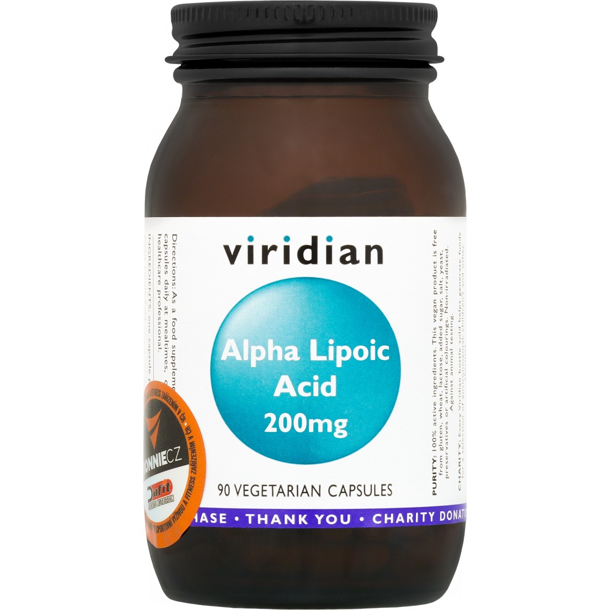 Alpha Lipoic Acid 200 mg - Viridian
