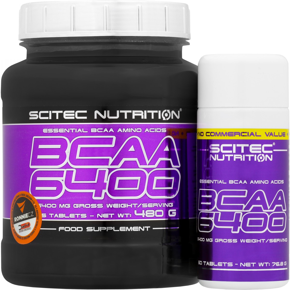 BCAA 6400 - akce 375 tbl + 60 tbl ZDARMA! - Scitec Nutrition