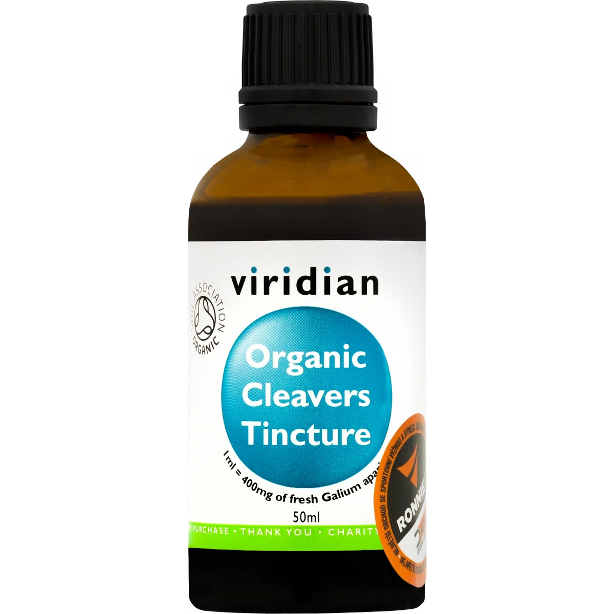 Organic Cleavers Tincture - Viridian