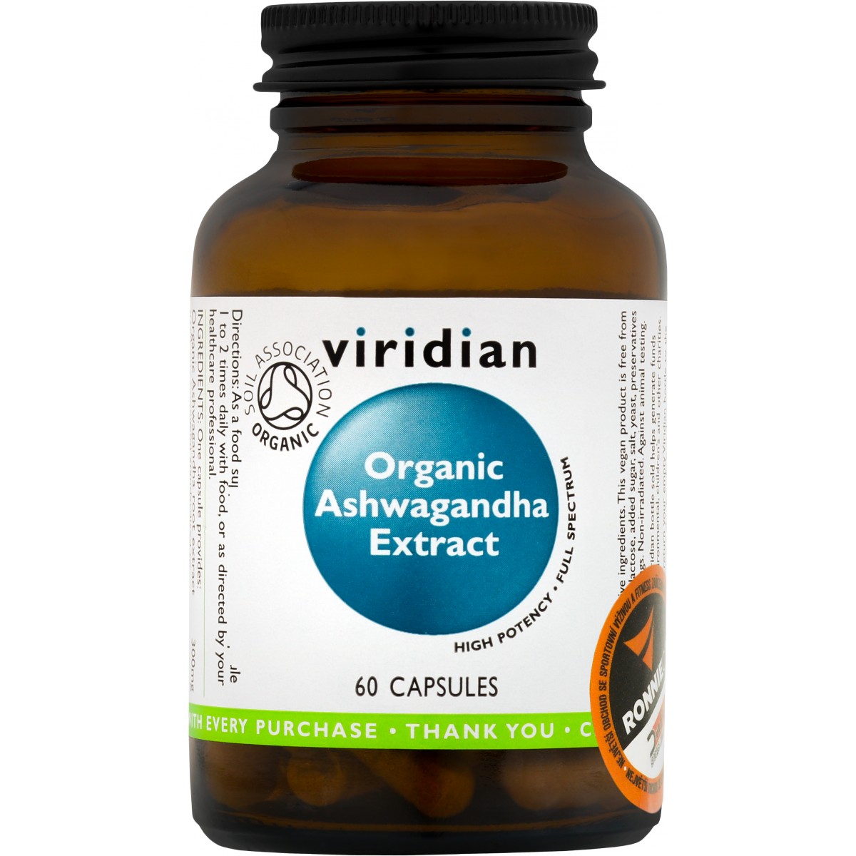 Organic Ashwagandha Extract - Viridian