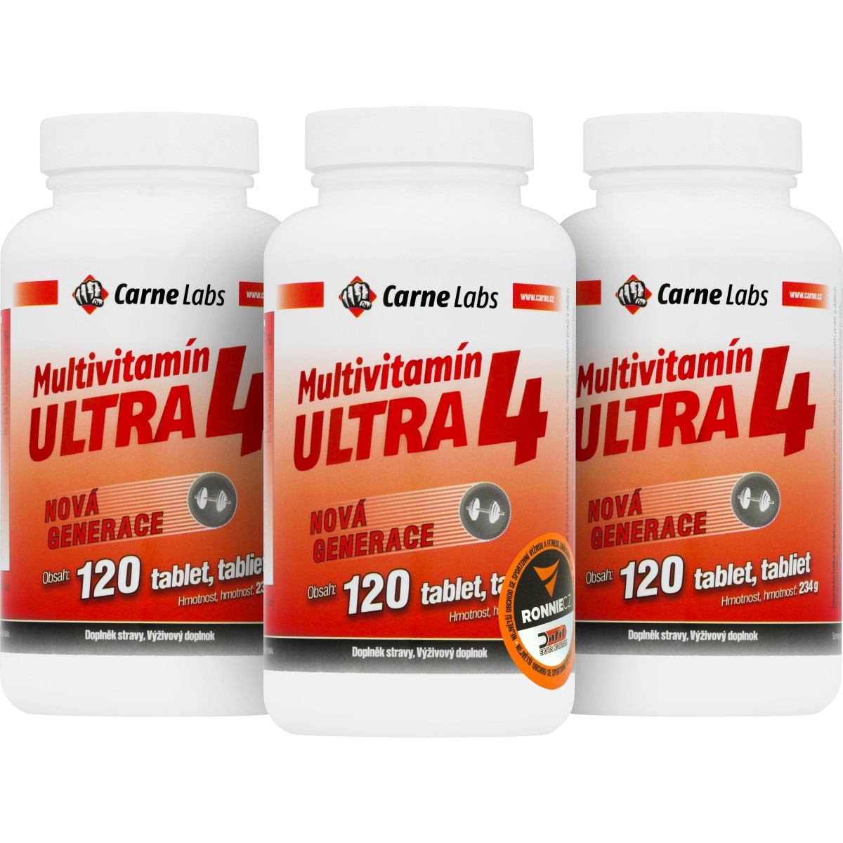 Multivitam�n Ultra 4 - vitam�ny na cel� rok! - Carne Labs