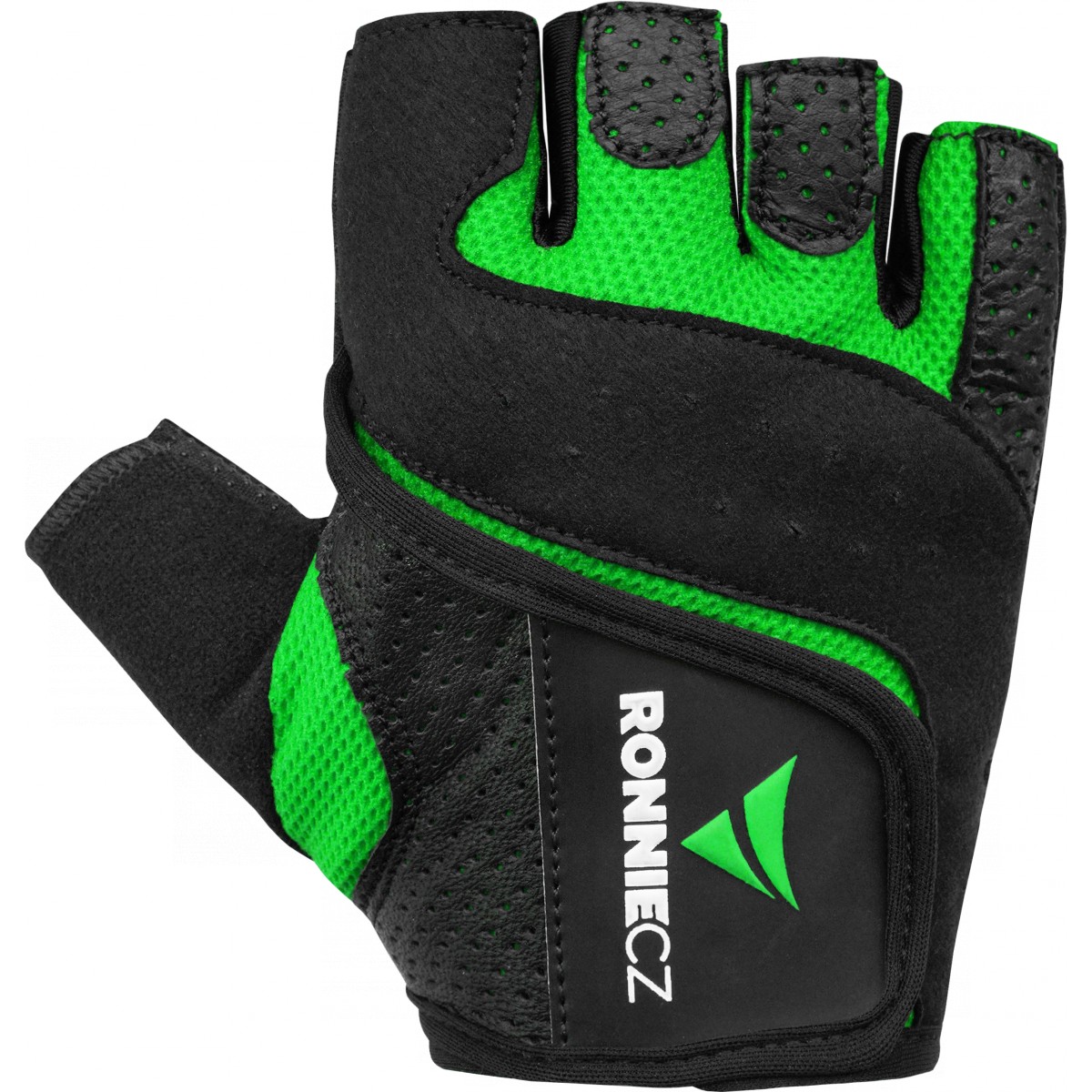 Fitness rukavice Ronnie.cz Easy Workout (zelen�) - Ronnie.cz