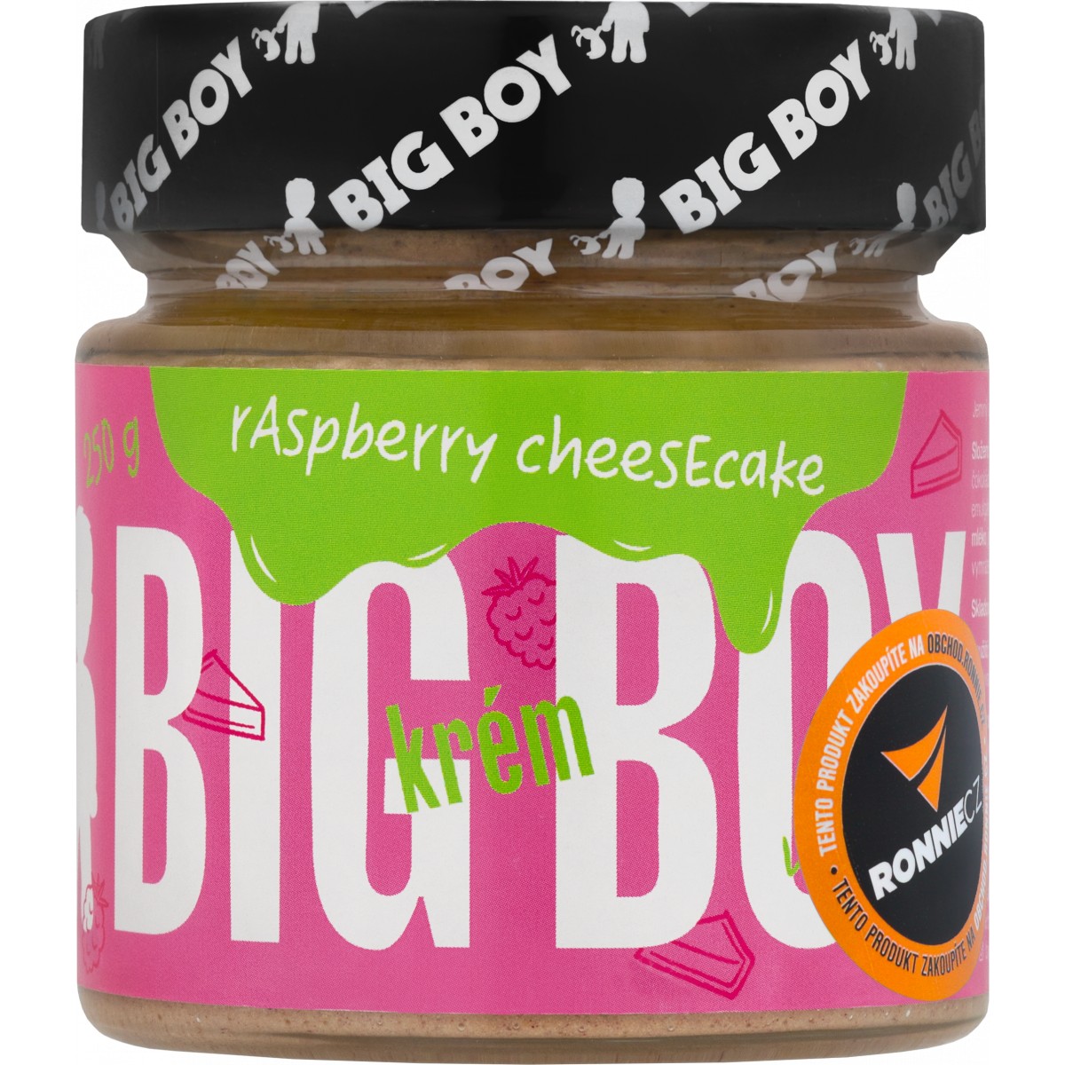 Ara��dovoke�u kr�m Raspberry Cheesecake - Big Boy