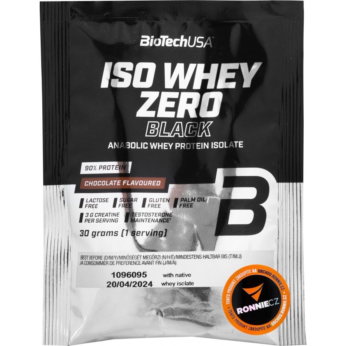 Iso Whey Zero Black - BioTech USA