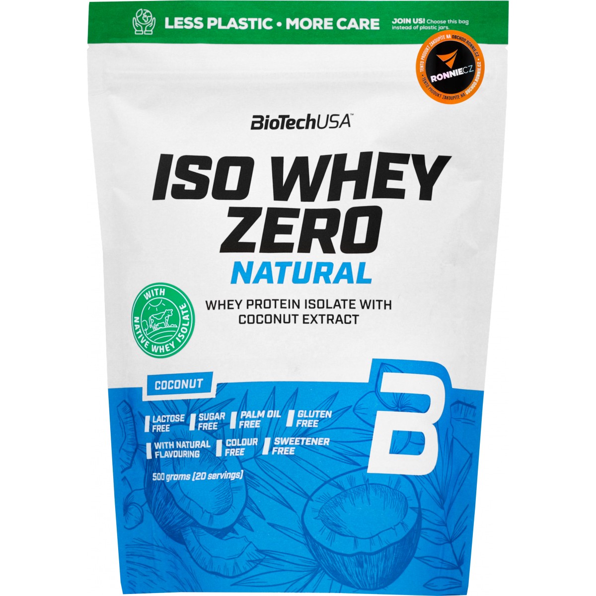 Iso Whey Zero Natural - BioTech USA