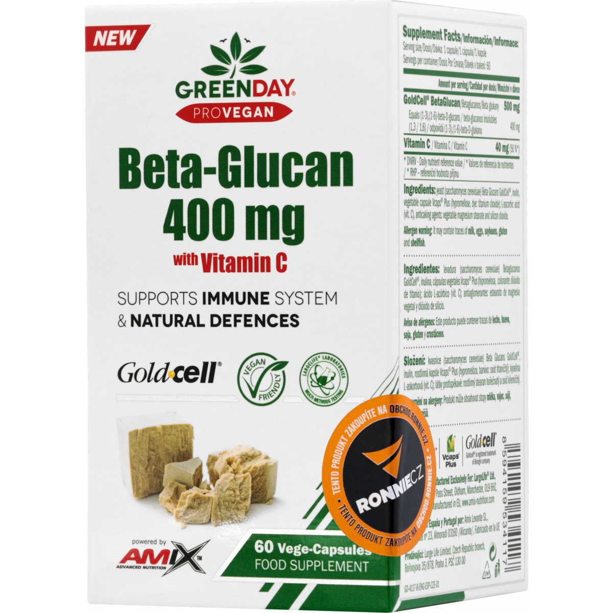 Beta-Glucan 400 mg - Amix
