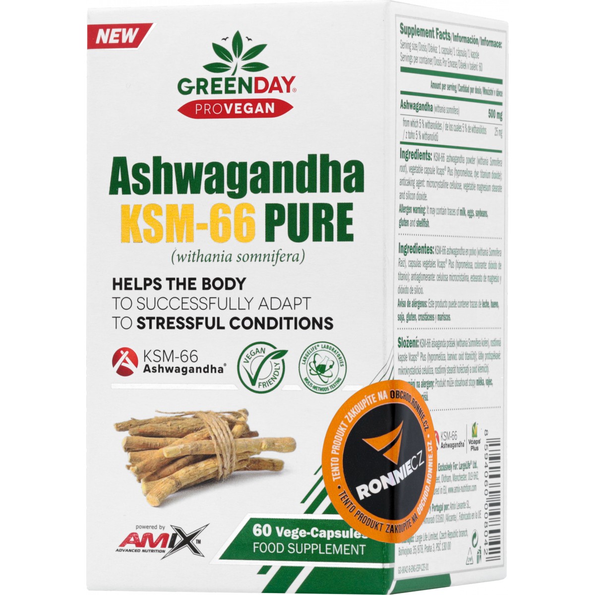 Ashwagandha KSM-66 Pure - Amix