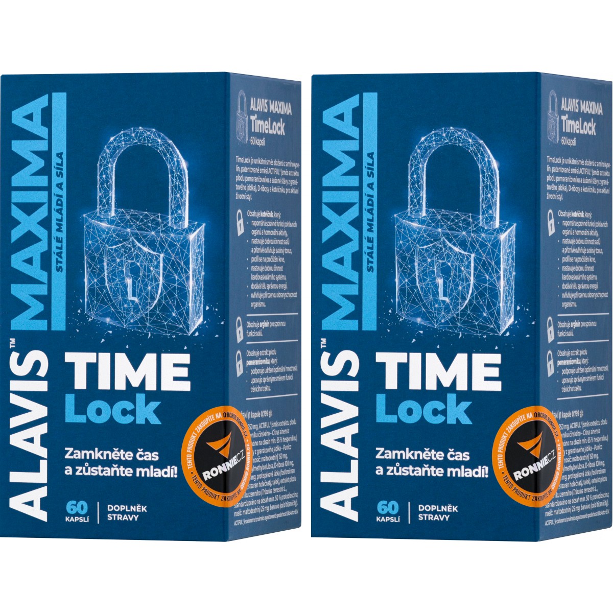TimeLock 1+1 ZDARMA! - Alavis Maxima