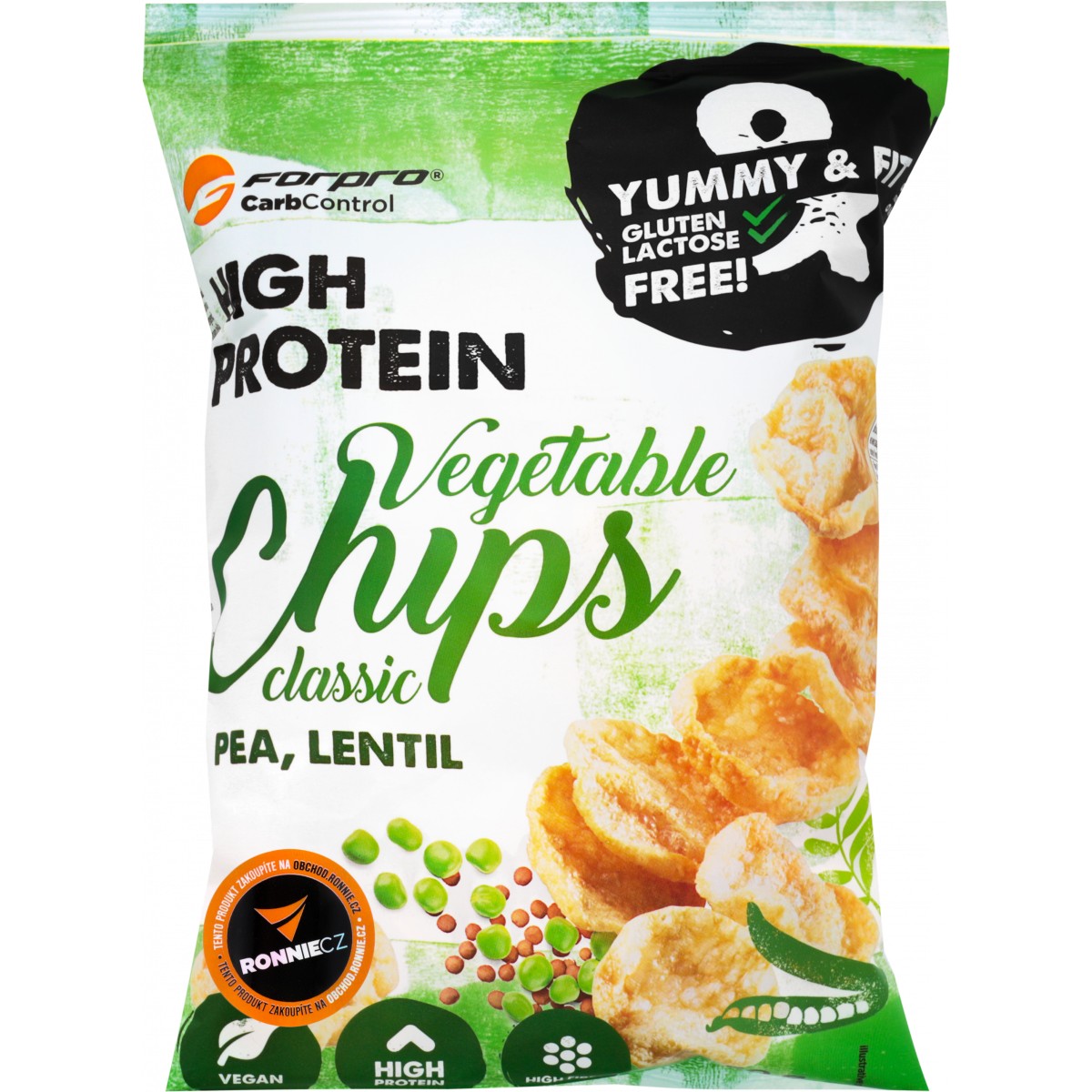 Proteinov� zeleninov� chipsy ForPro� - ForPro