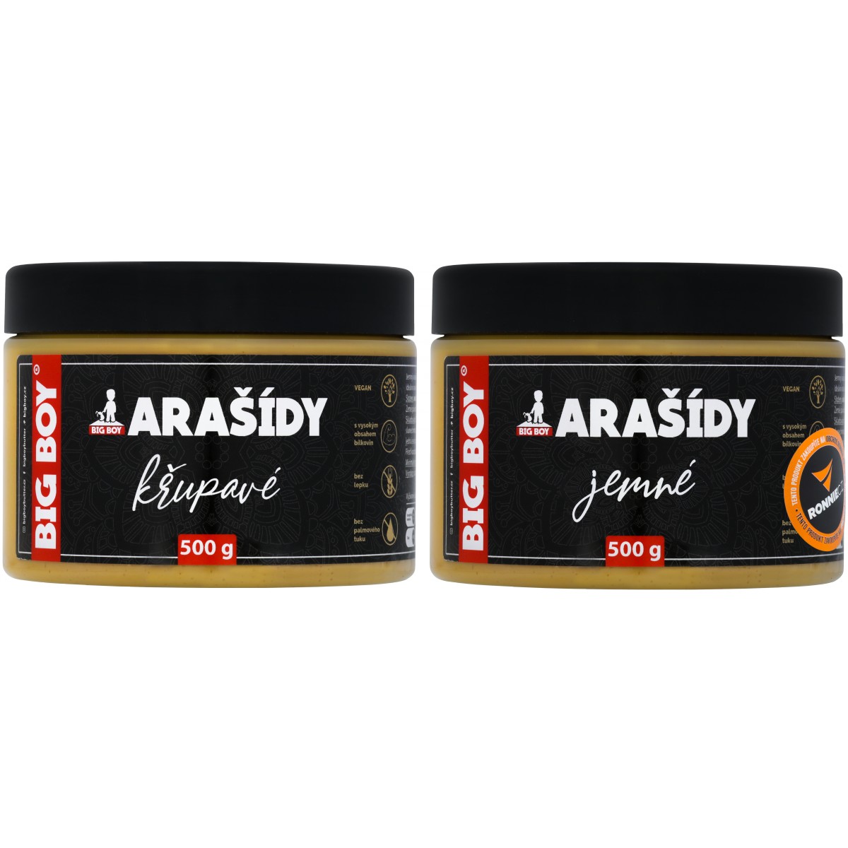 Ara��dov� kr�m (500 g) - akce 1+1 - Big Boy
