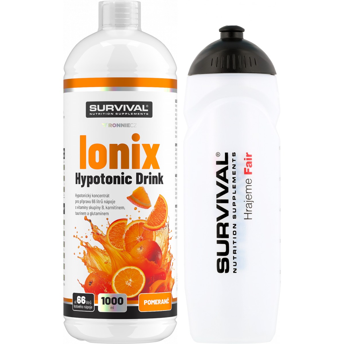 Ionix Hypotonic Drink + bidon Survival ZDARMA! - Survival