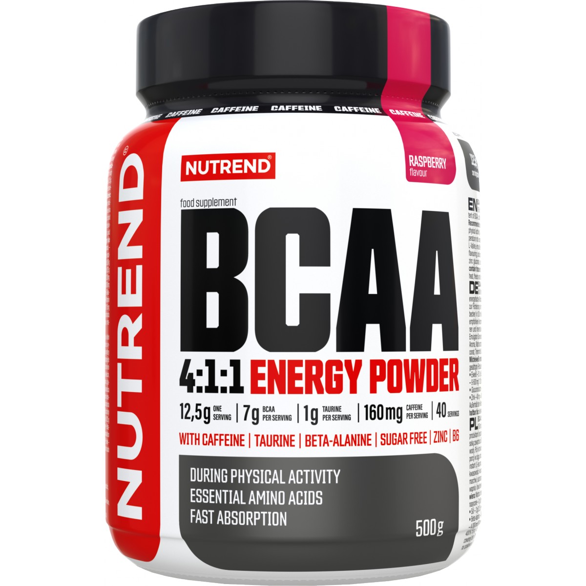 BCAA 4:1:1 Energy Powder - Nutrend
