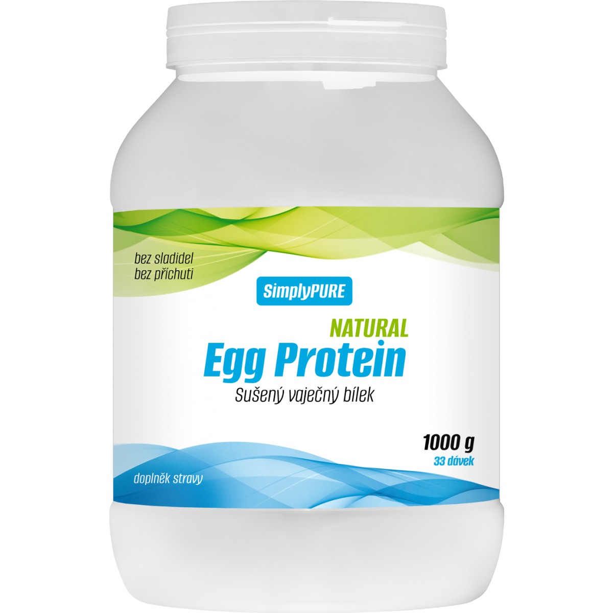Su�en� vaje�n� b�lek � Egg Protein Natural - SimplyPURE