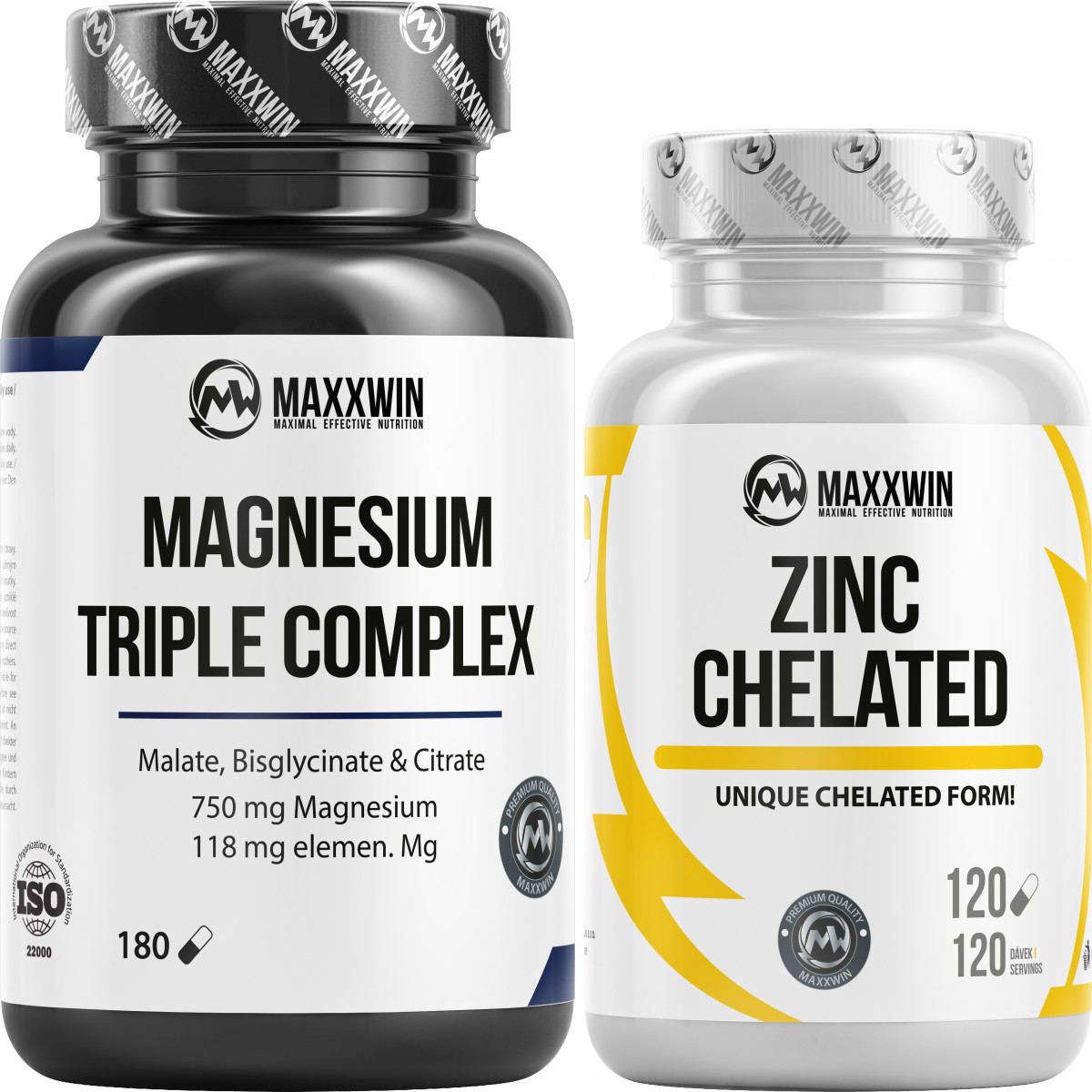 Ho���k, zinek � Magnesium Triple Complex + Zinc Chelated ZDARMA! - MAXXWIN
