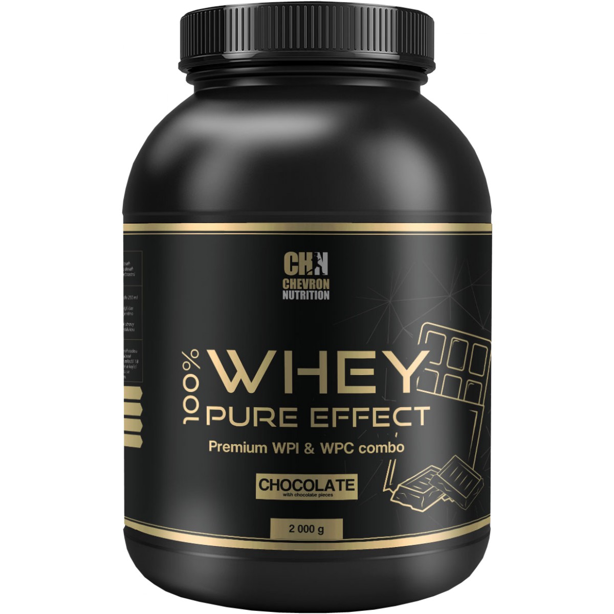 100 % Whey Pure Effect + 4x 30 g ZDARMA! - Chevron Nutrition