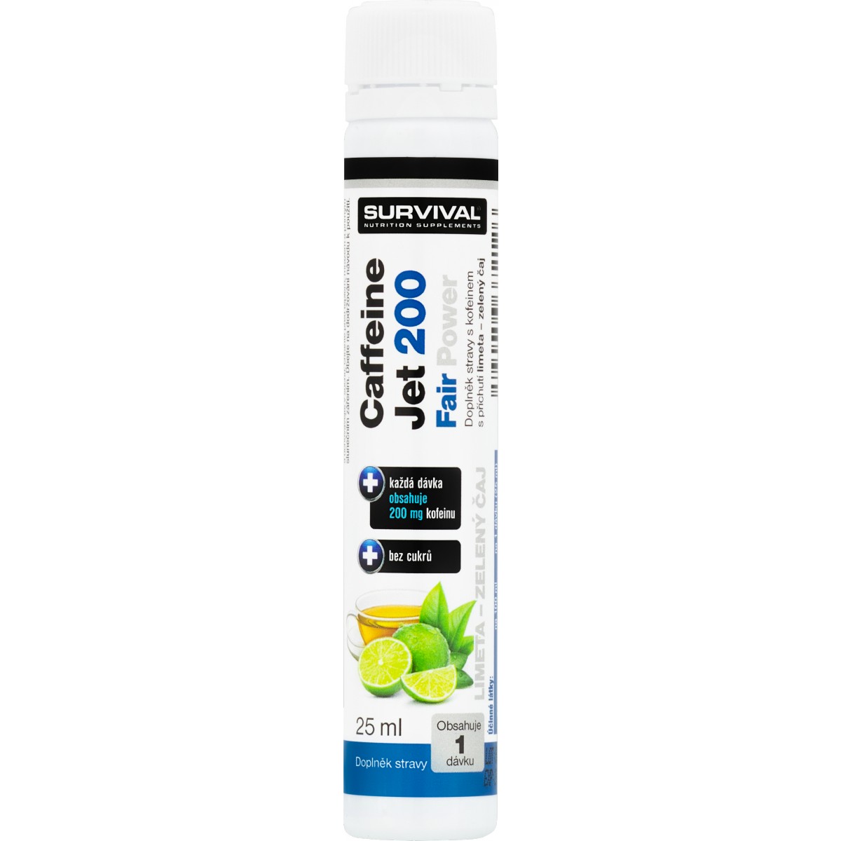 Caffeine Jet 200 Fair Power<sup>&reg;</sup> (monod�zy) - Survival