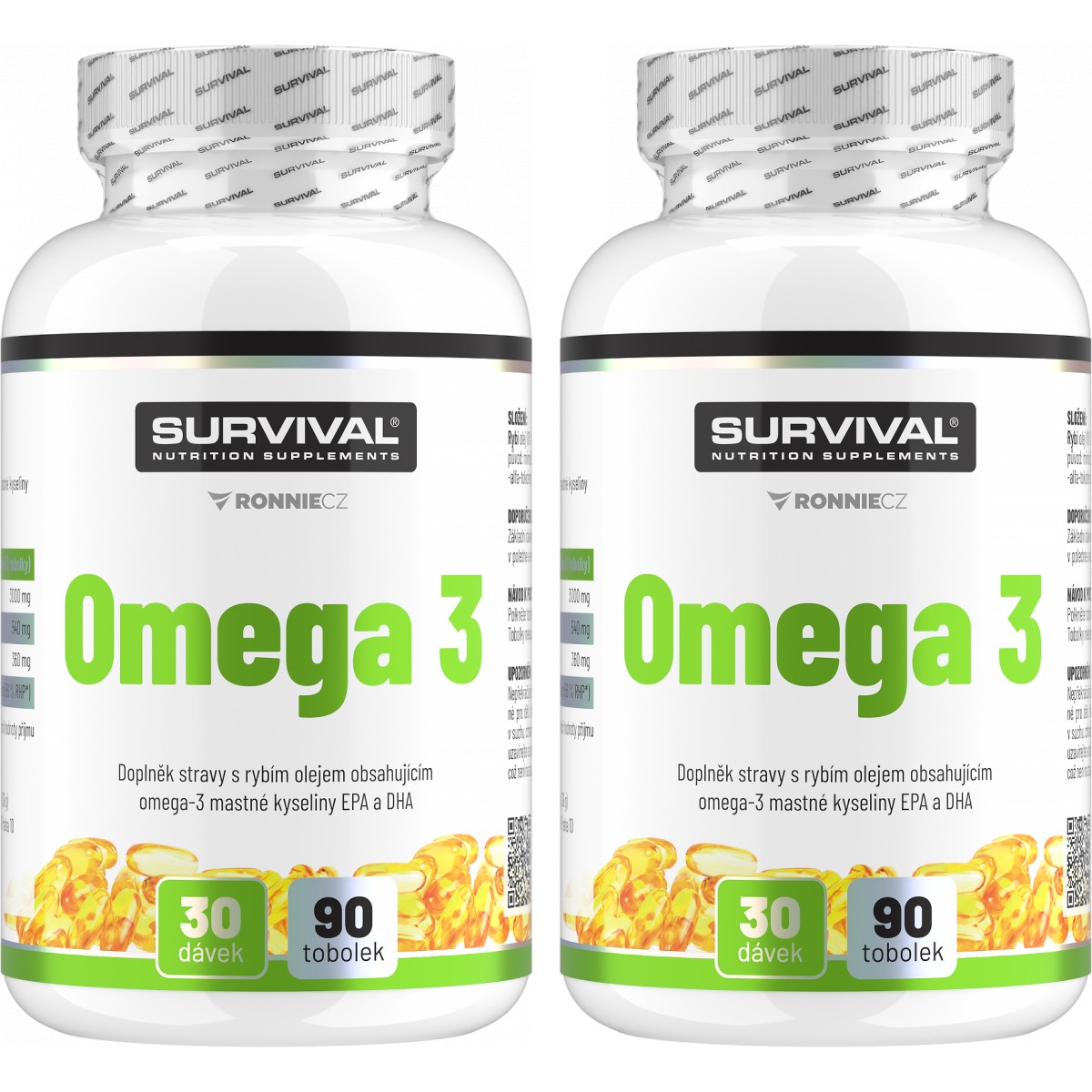 Omega 3 - akce 1+1 ZDARMA! - Survival