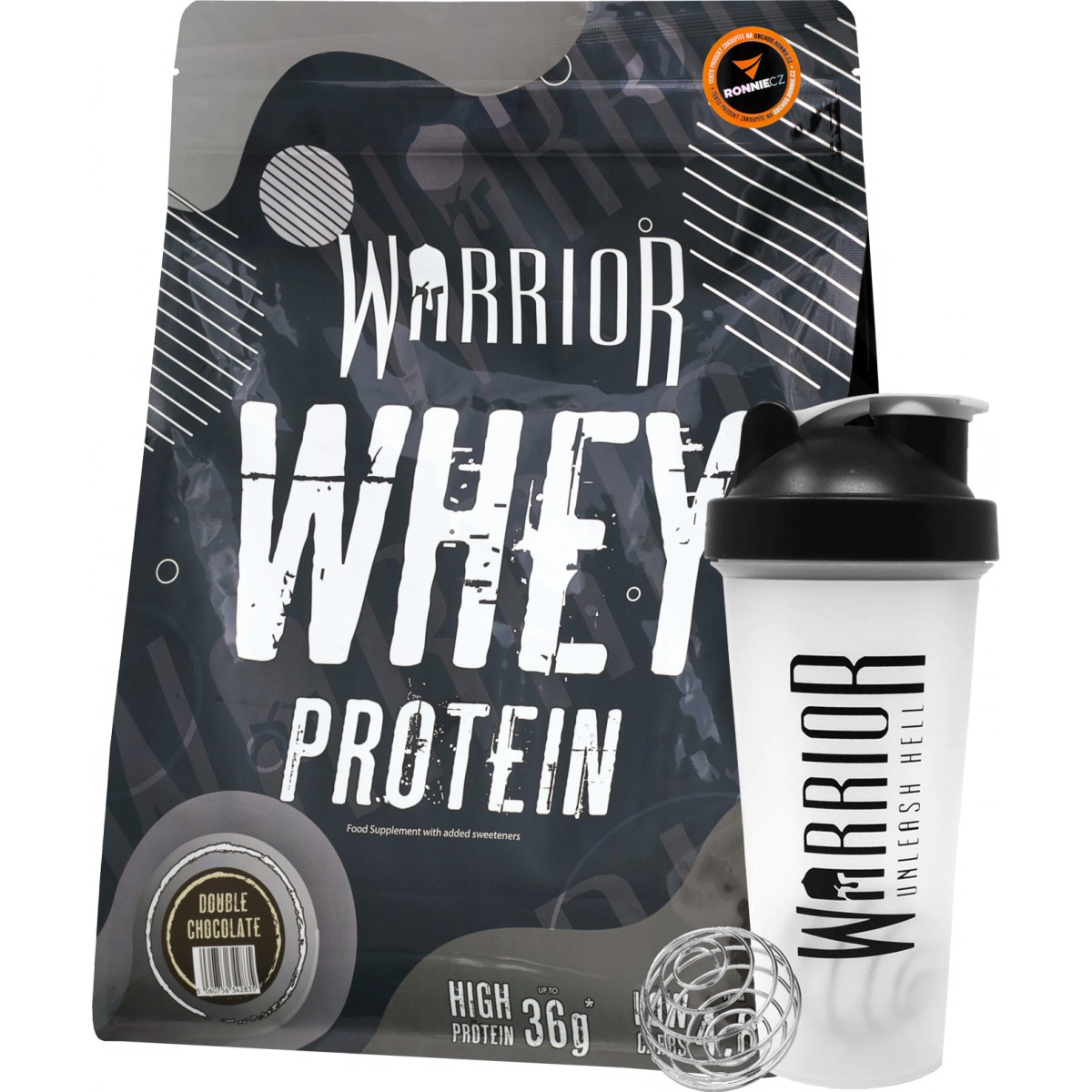 Warrior Whey Protein + �ejkr ZDARMA! - Warrior
