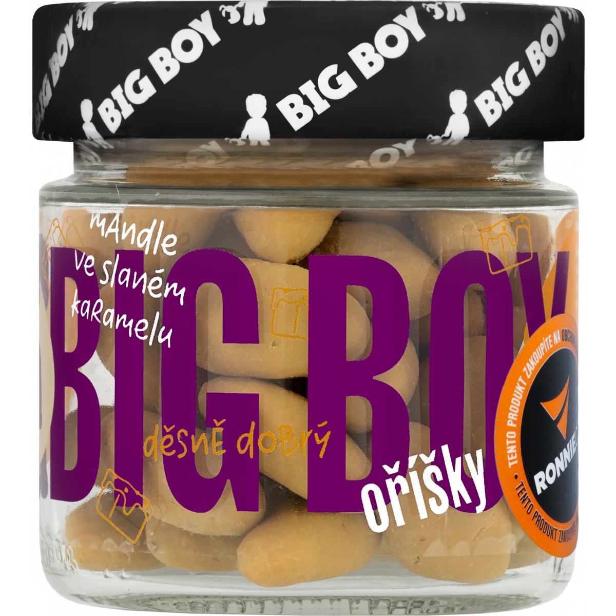 Mandle ve slan�m karamelu - Big Boy