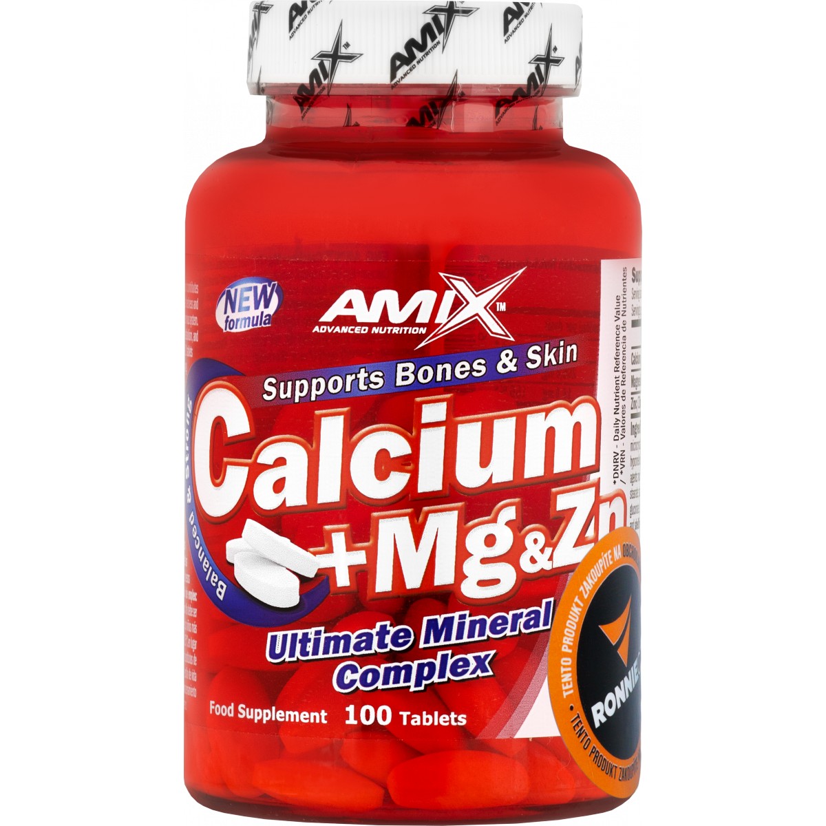 V�pn�k, ho���k, zinek � Calcium + Mg + Zn - Amix