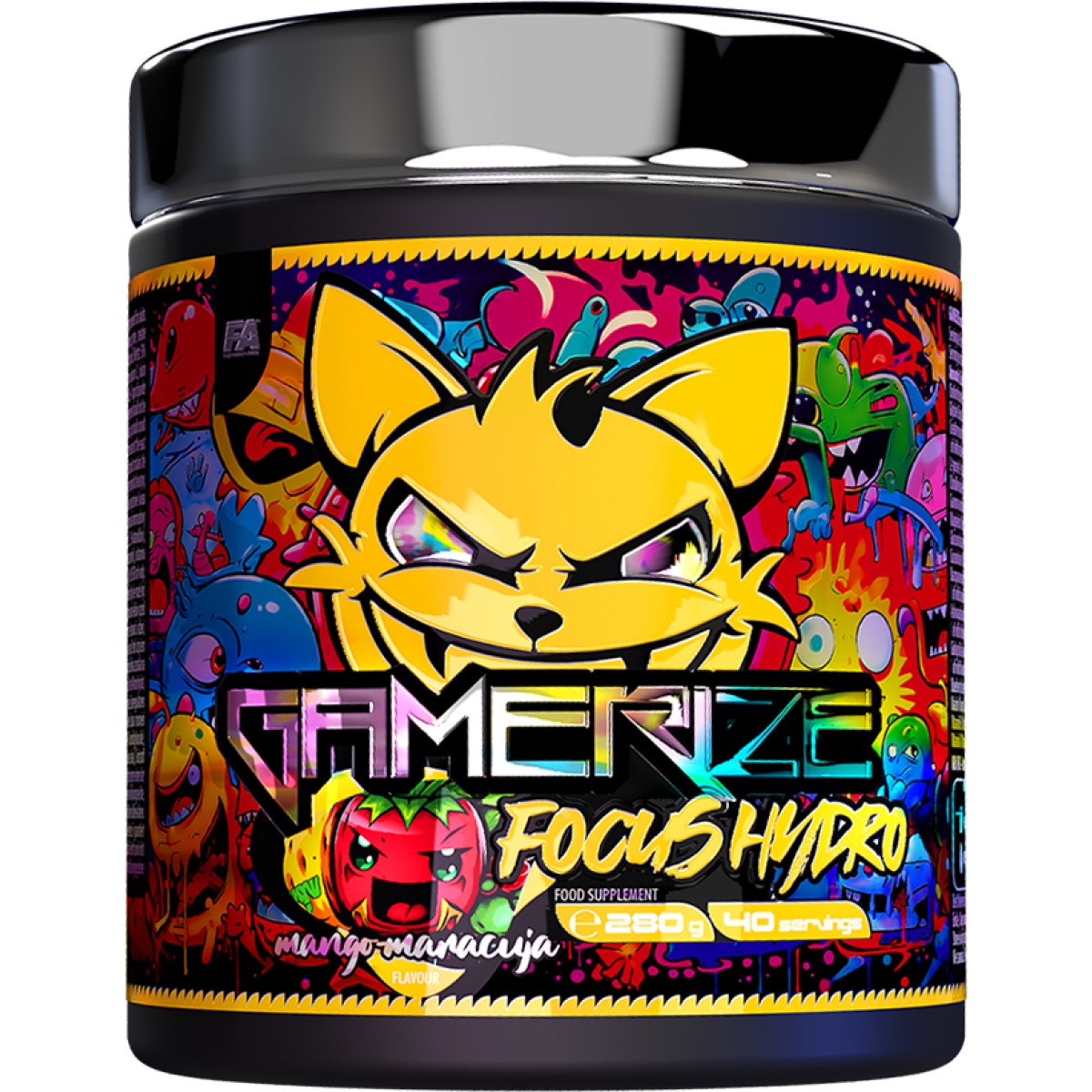 Gamerize Focus Hydro (bez kofeinu) - Fitness Authority