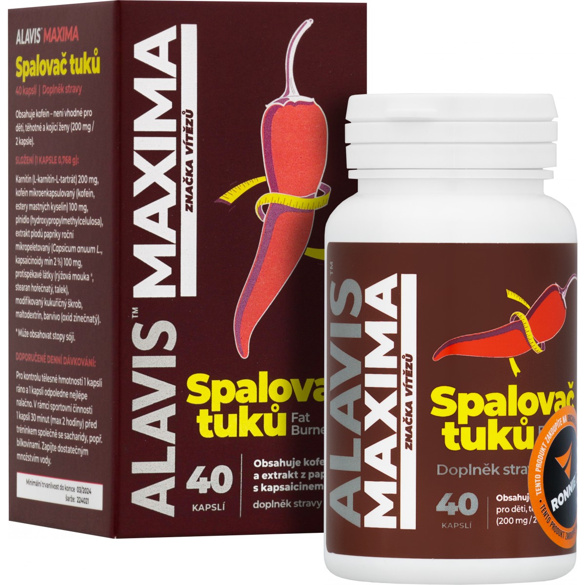 Spalova� tuk� - akce 1+1 ZDARMA! - Alavis Maxima