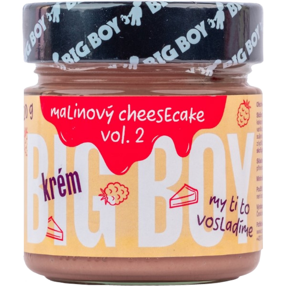 Ke�u kr�m Malinov� cheesecake vol. 2 - Big Boy
