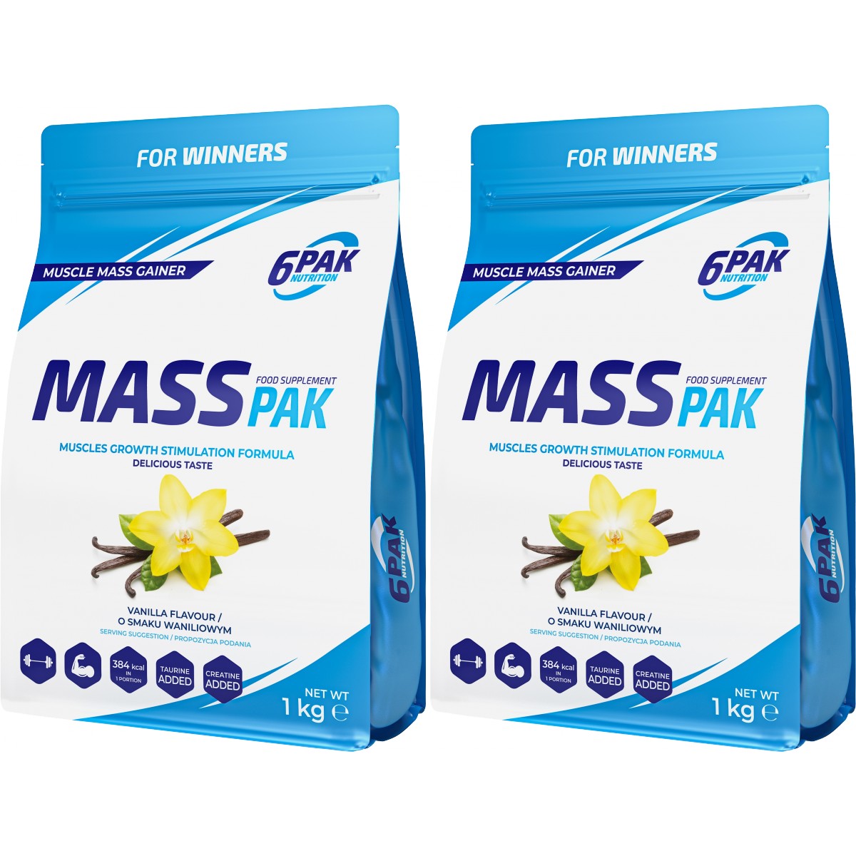 Mass Pak - akce 1+1 - 6Pak Nutrition