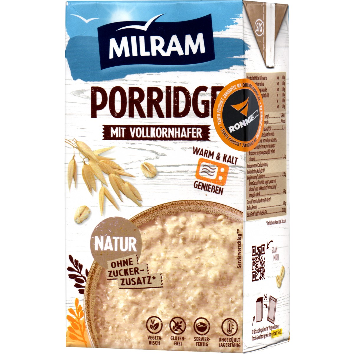 Ml��n� ovesn� ka�e - Milram