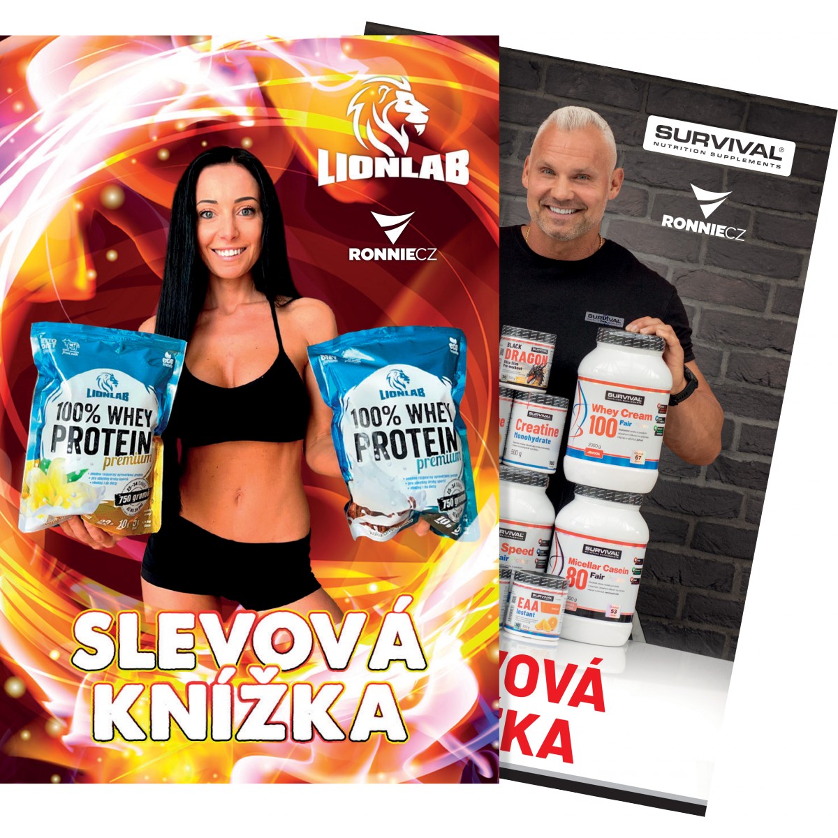 Slevov� kn�ka Survival & Lionlab - Ronnie.cz