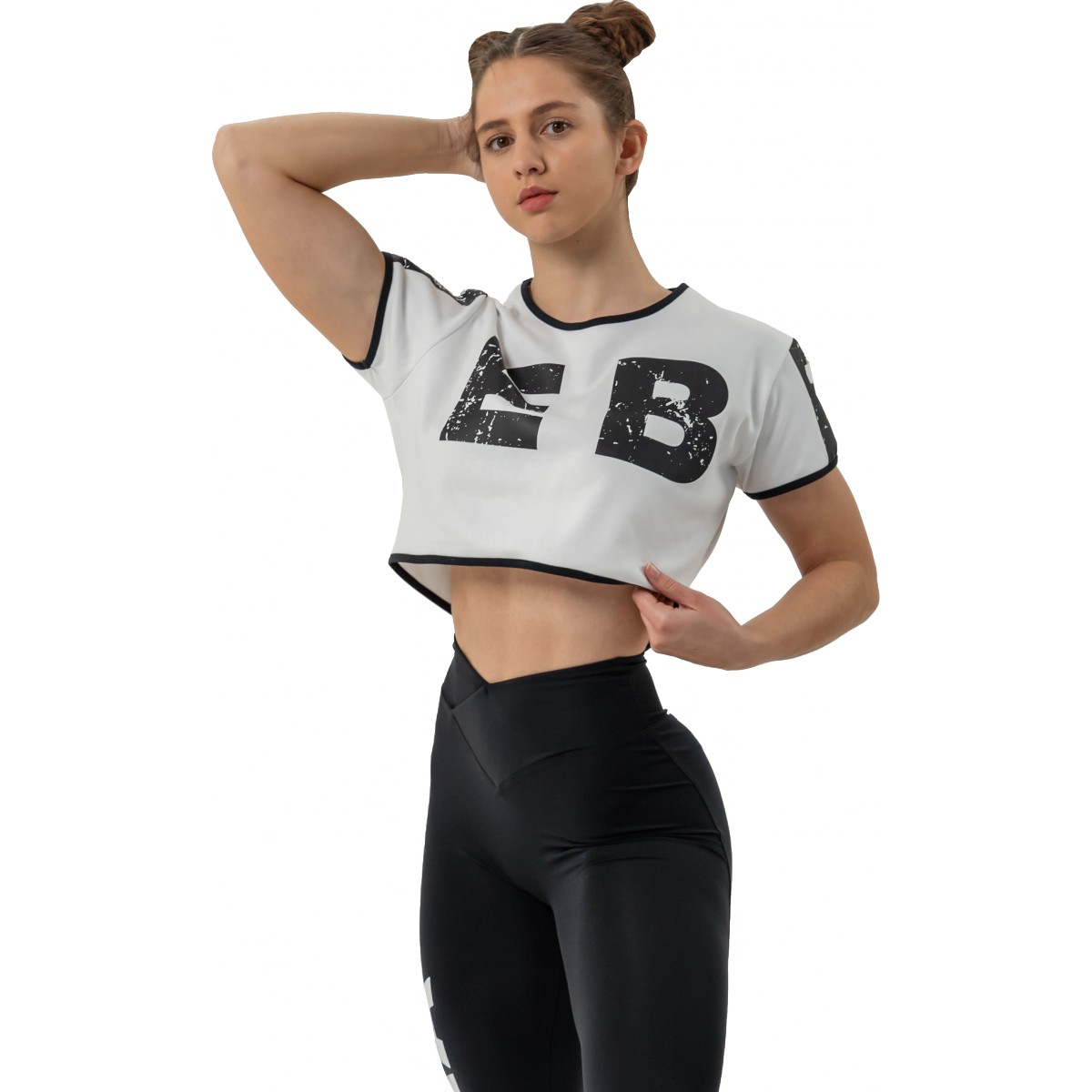 Crop top triko Game On - NEBBIA