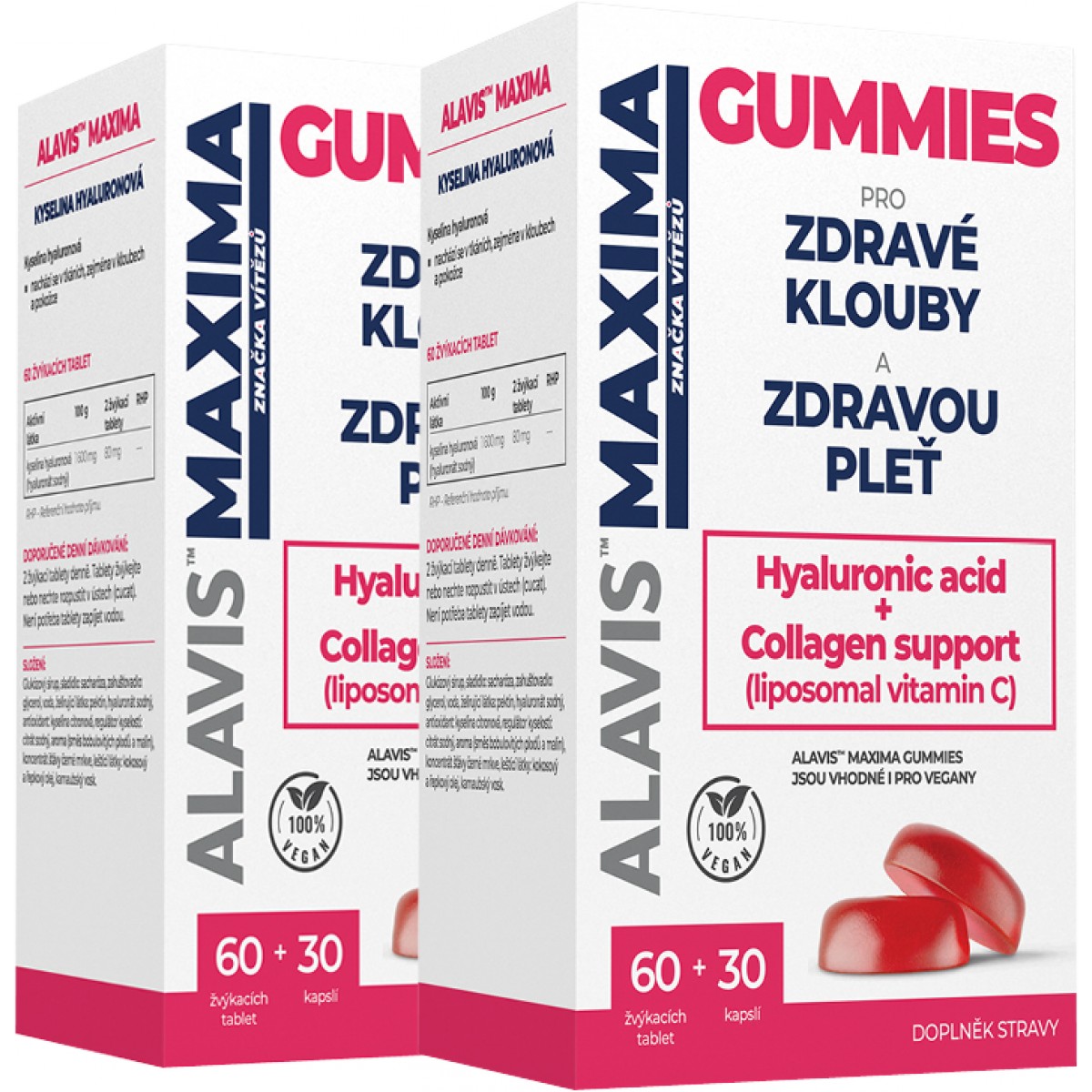 Gummies + Liposomal vitamin C - akce 1+1 ZDARMA! - Alavis Maxima