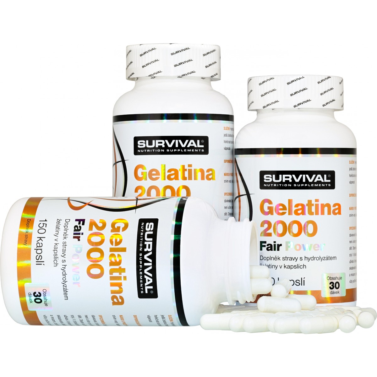 Gelatina 2000 Fair Power<sup>&reg;</sup> - akce 2+1 ZDARMA! - Survival